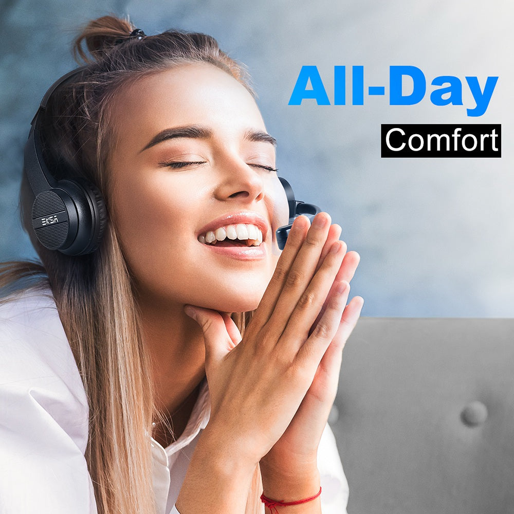 EKSA H12E USB Wired Over-ear Headphone Call Operator ENC Noise-cancelling Headset with Rotatable Microphone EKSA H12E USB Wired Over-ear Headphone Call Operator ENC Noise-cancelling Headset with Rotatable Microphone